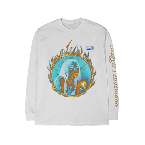 Fire White Longsleeve