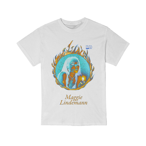 Fire White T-Shirt