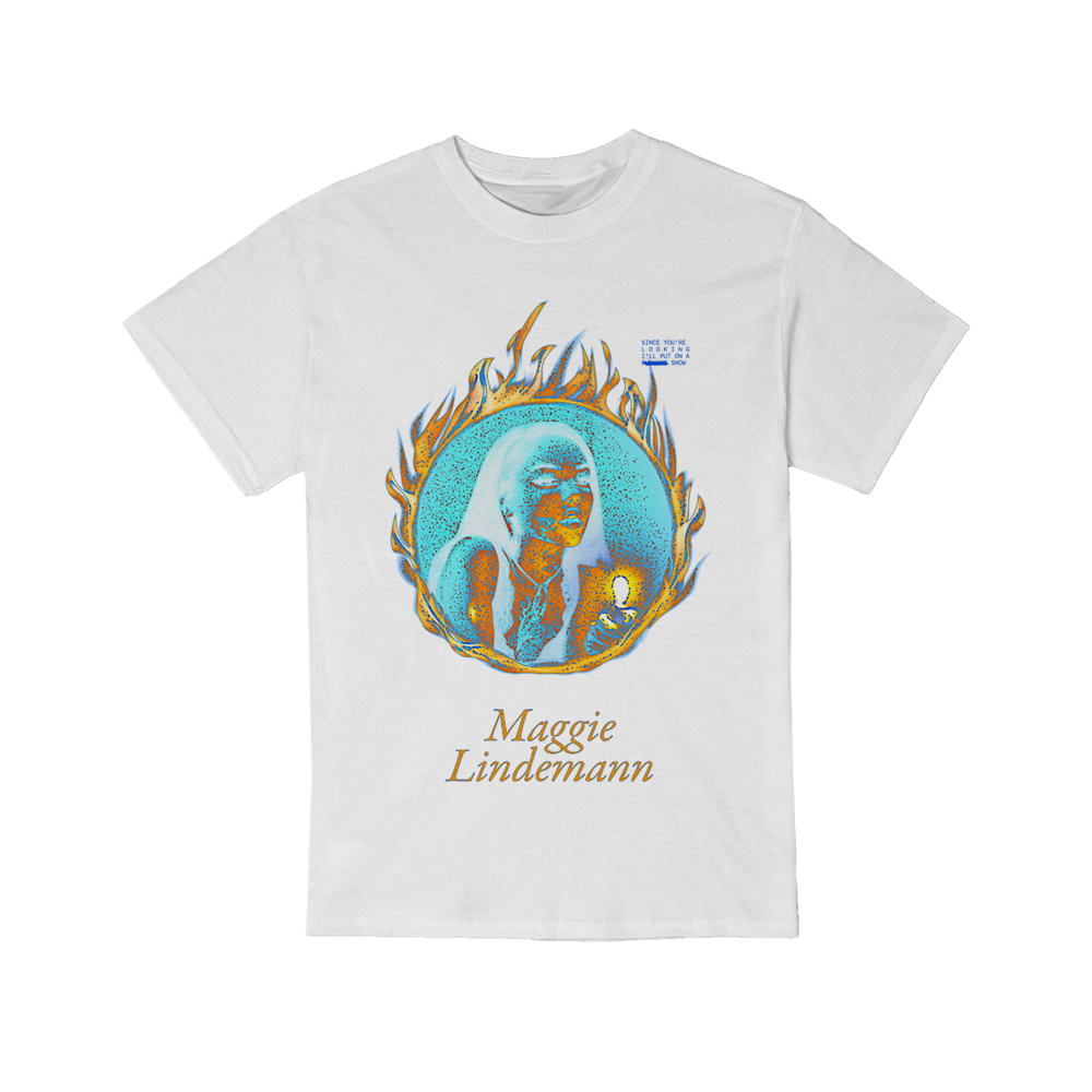 Fire White T-Shirt