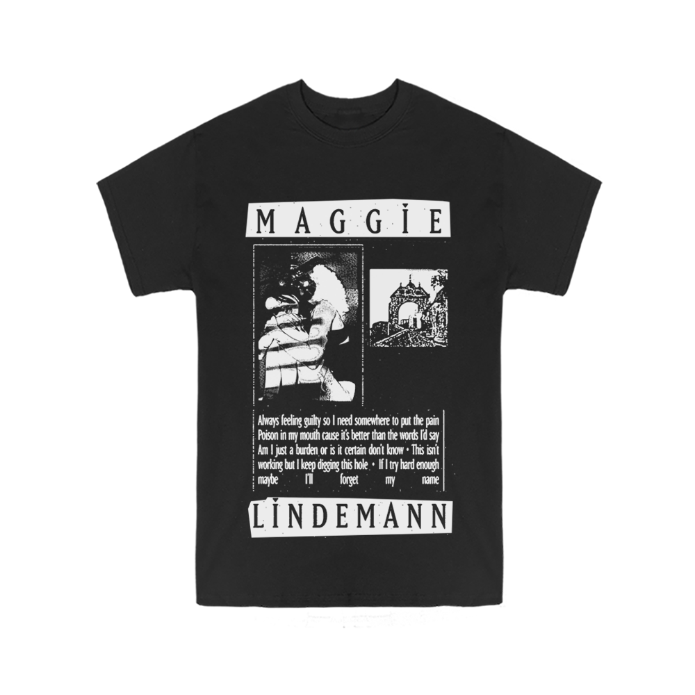 Print Black T-Shirt