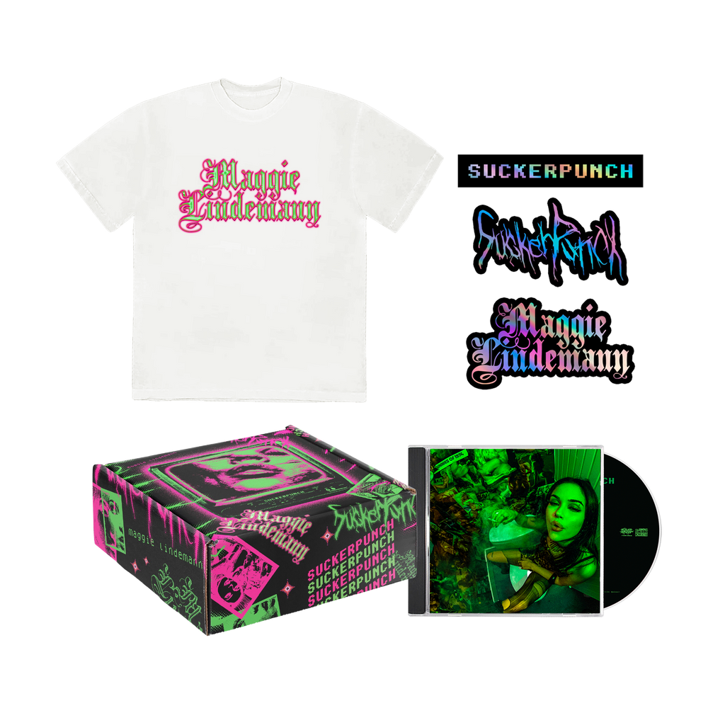 SUCKERPUNCH Logo Tee Box Set - White