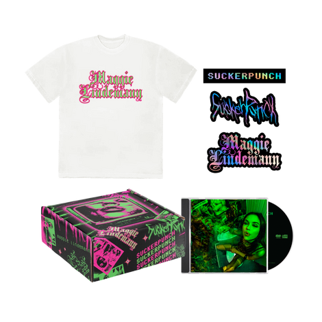 SUCKERPUNCH Logo Tee Box Set - White